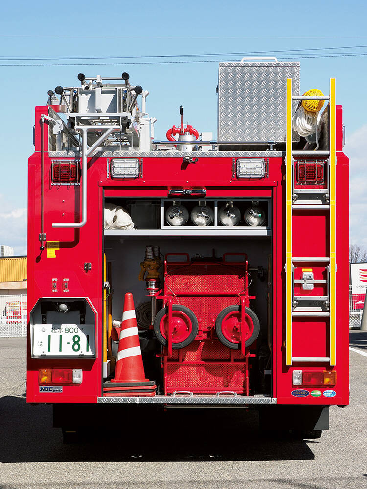化学消防ポンプ自動車II型 松本広域消防局