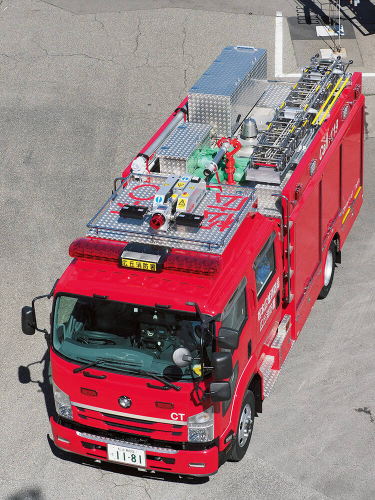 化学消防ポンプ自動車II型 松本広域消防局