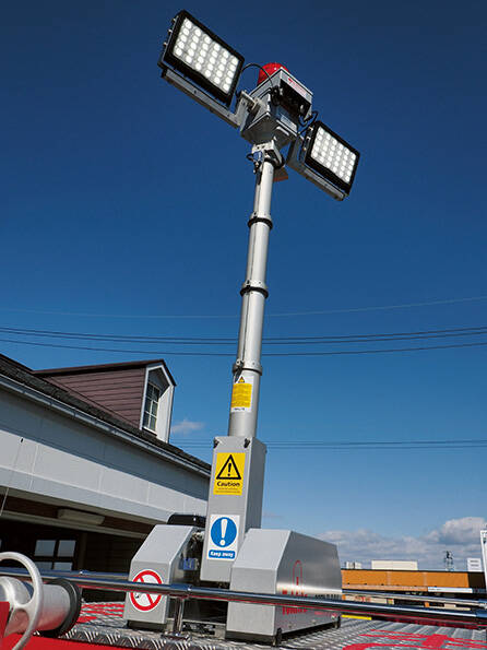 化学消防ポンプ自動車II型 松本広域消防局
