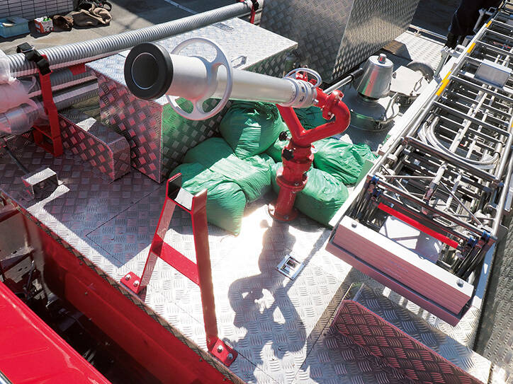 化学消防ポンプ自動車II型 松本広域消防局