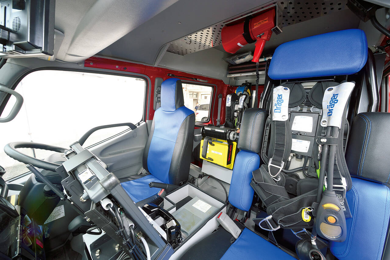 消防ポンプ自動車CD-I型 中間市消防本部