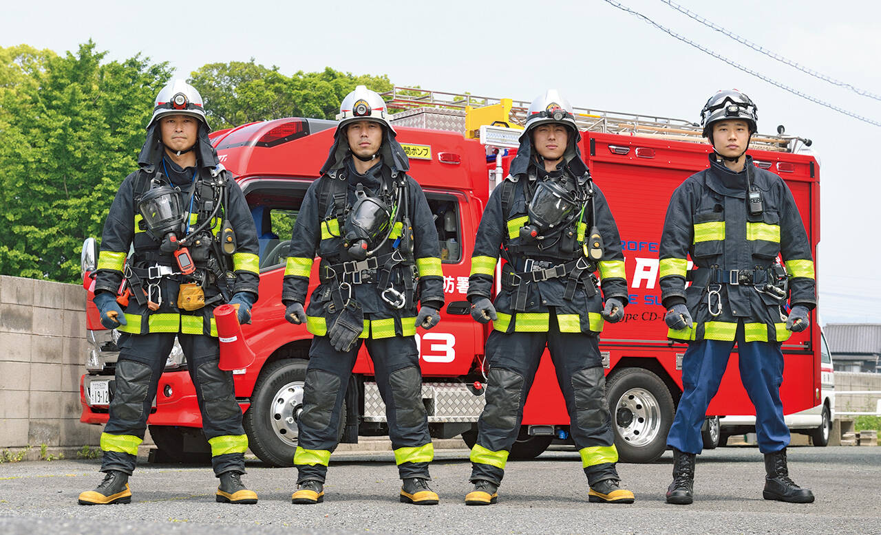 消防ポンプ自動車CD-I型 中間市消防本部