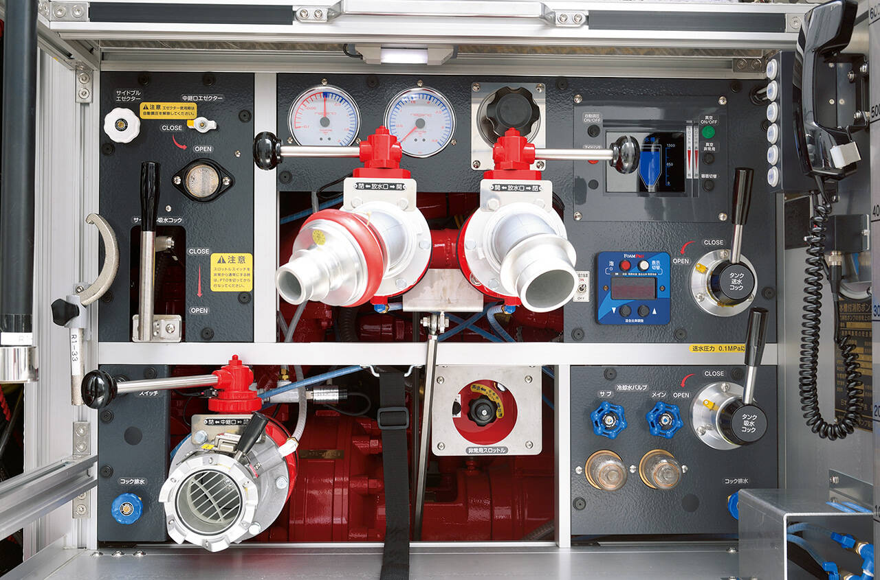 消防ポンプ自動車CD-I型 中間市消防本部