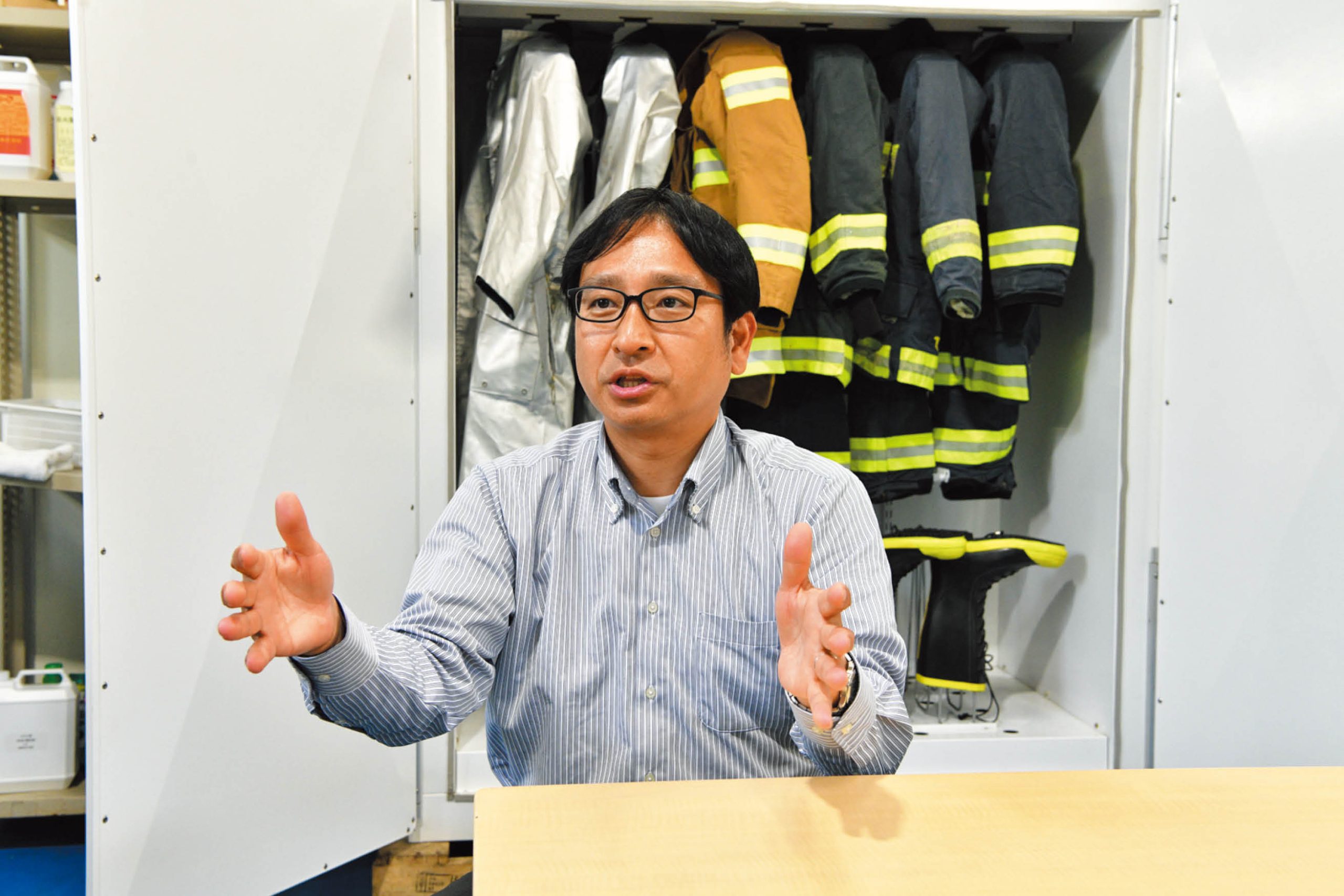 PPE除染に優れた「防火衣ランドリーシステム」～ しっかり洗濯除染することが「文化」として根付いてほしい ～