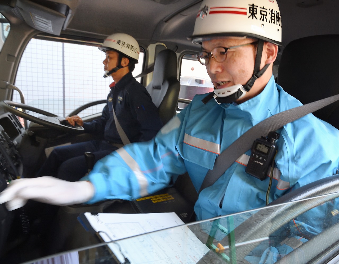 東京消防庁第八消防方面本部 救急訓練効果確認