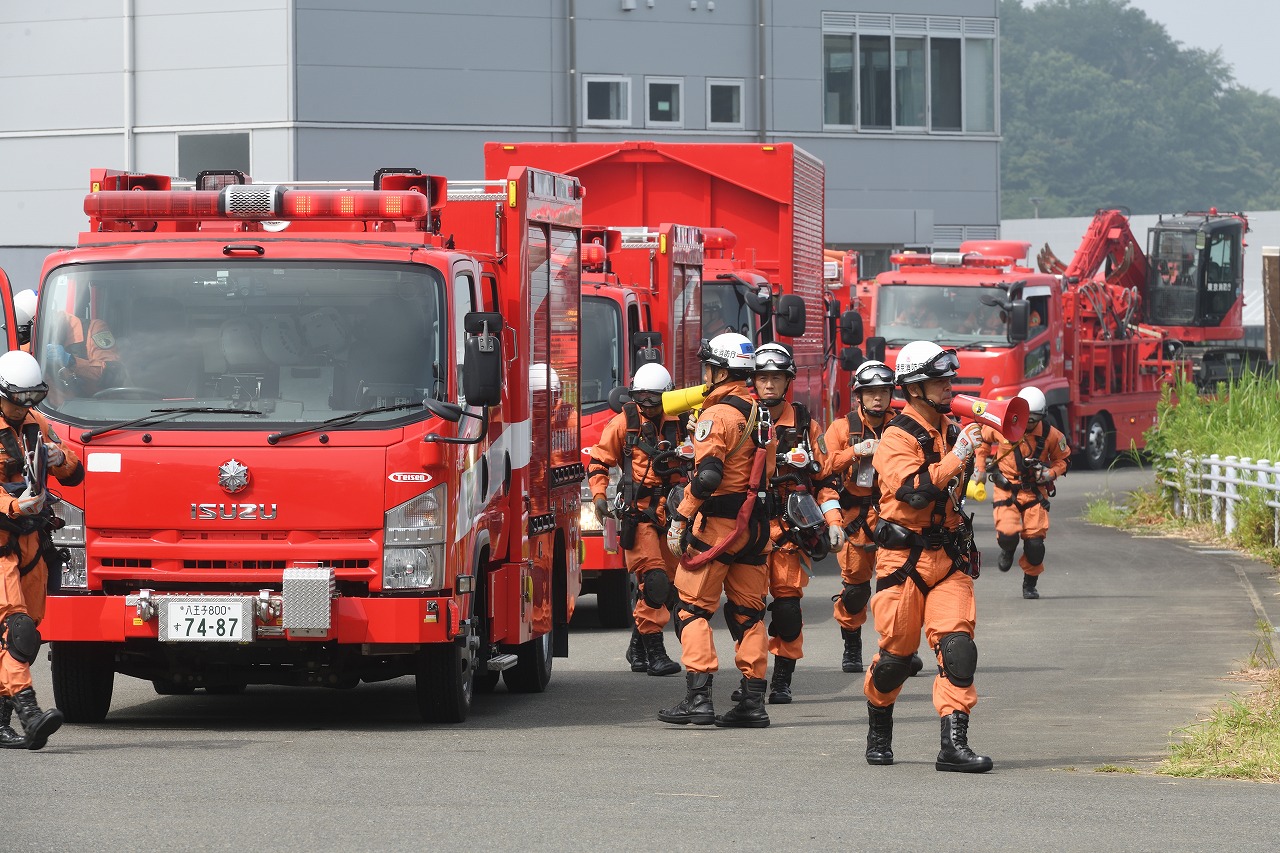 東京消防庁第九消防方面本部消防救助機動部隊 令和7年度消防活動技術訓練効果確認