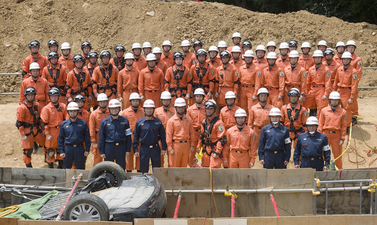 東京消防庁第九消防方面本部消防救助機動部隊 令和7年度消防活動技術訓練効果確認