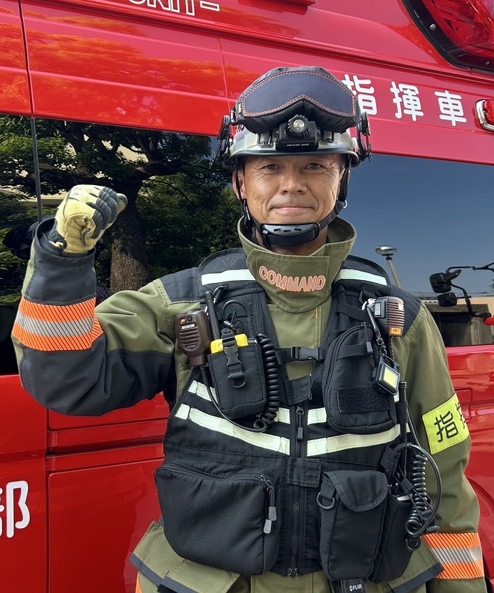 大和市消防本部<br>藤森玄二