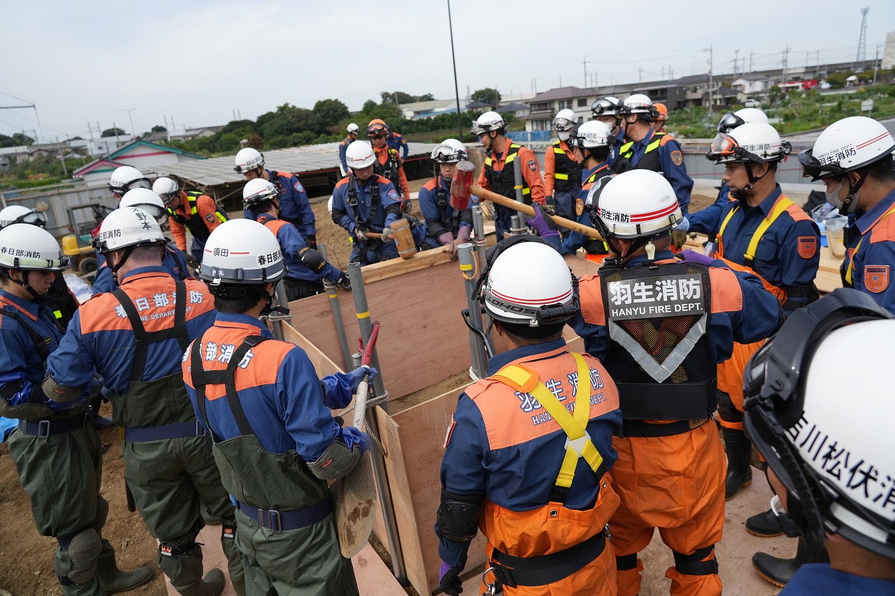 令和7年度埼玉県第4ブロック緊急消防援助隊合同訓練