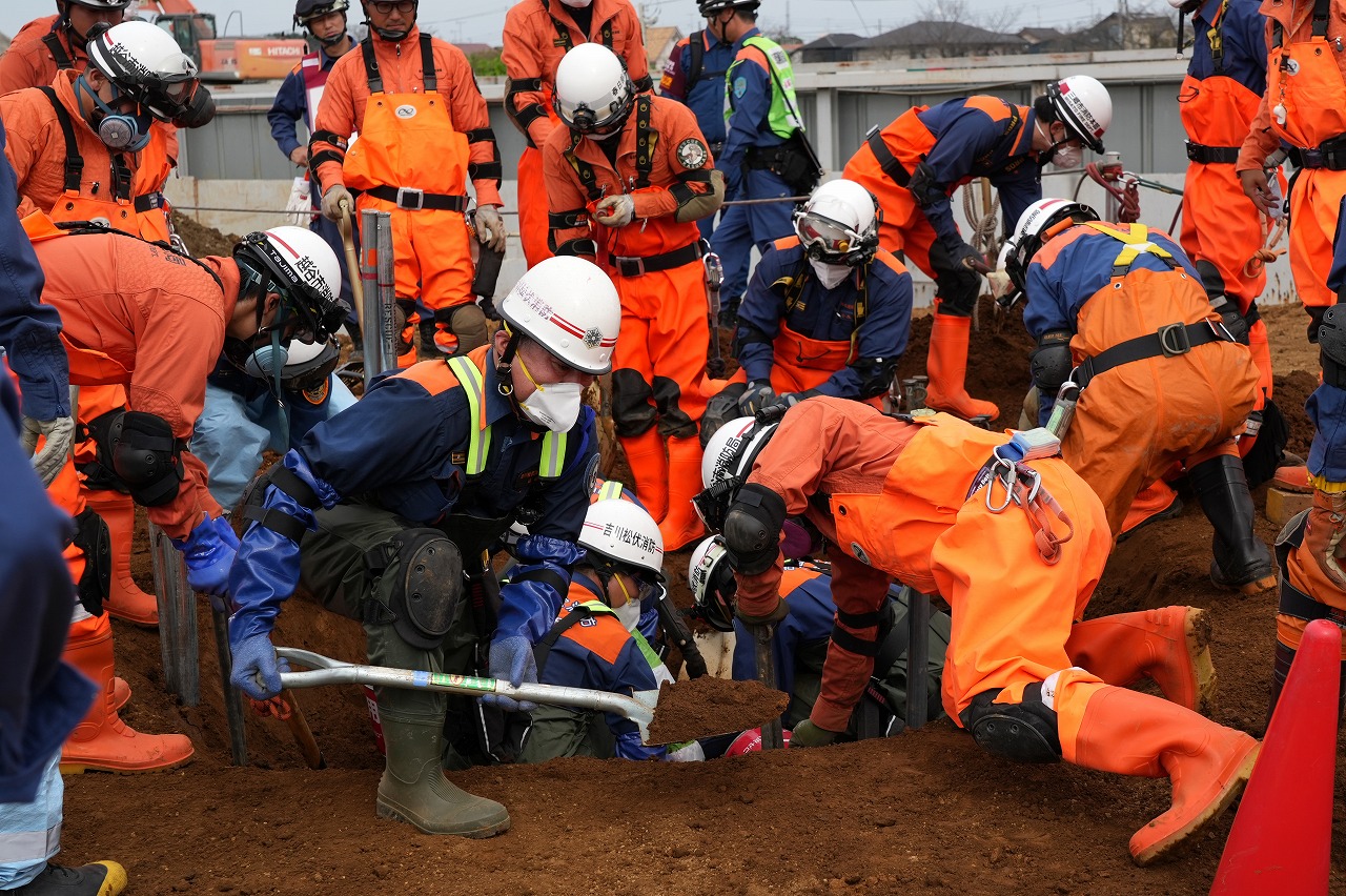 令和7年度埼玉県第4ブロック緊急消防援助隊合同訓練