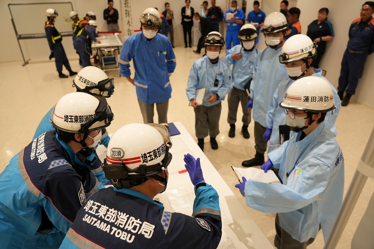 令和7年度埼玉県第4ブロック緊急消防援助隊合同訓練
