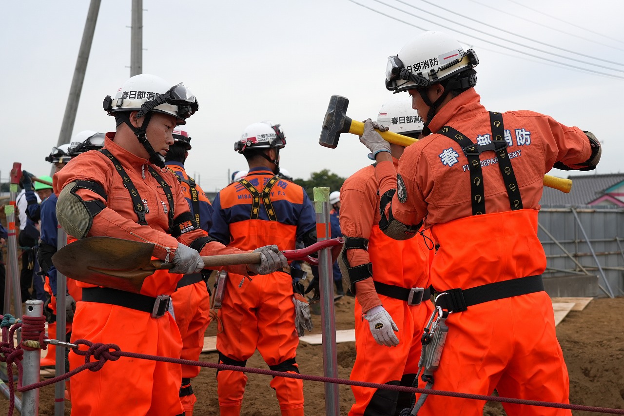 令和7年度埼玉県第4ブロック緊急消防援助隊合同訓練