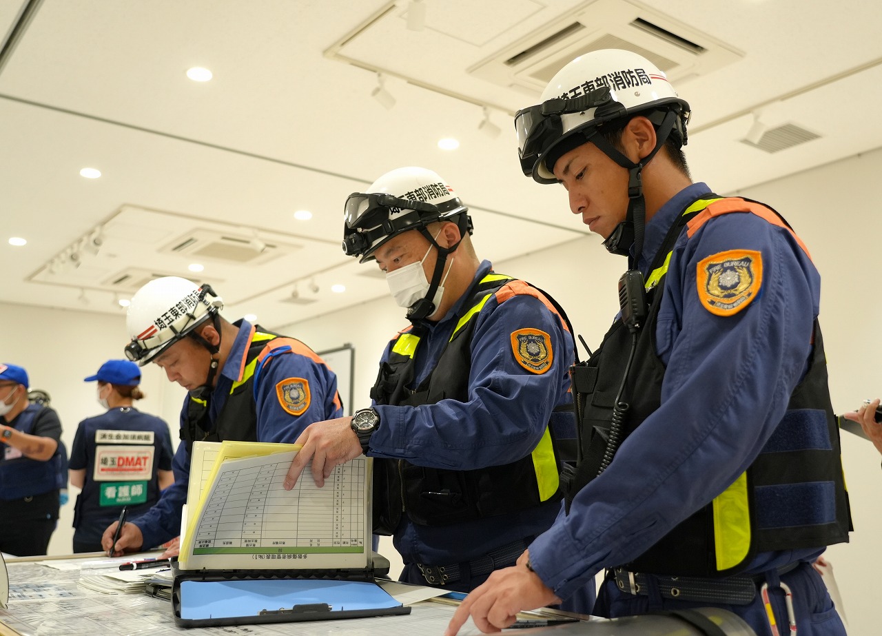 令和7年度埼玉県第4ブロック緊急消防援助隊合同訓練