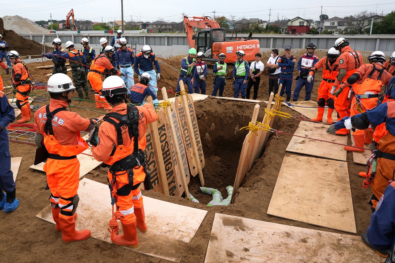 令和7年度埼玉県第4ブロック緊急消防援助隊合同訓練