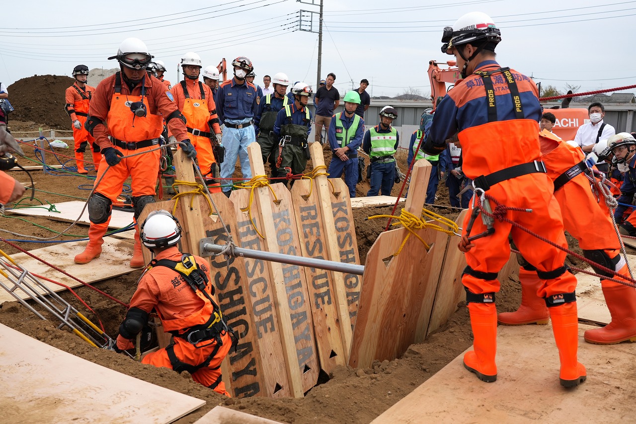 令和7年度埼玉県第4ブロック緊急消防援助隊合同訓練