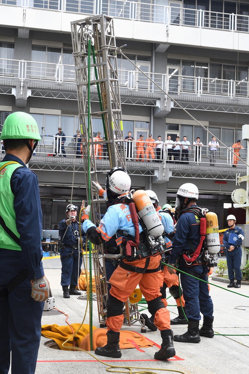 東京消防庁「特別救助隊」効果確認