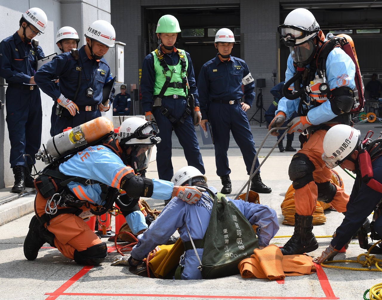 東京消防庁「特別救助隊」効果確認