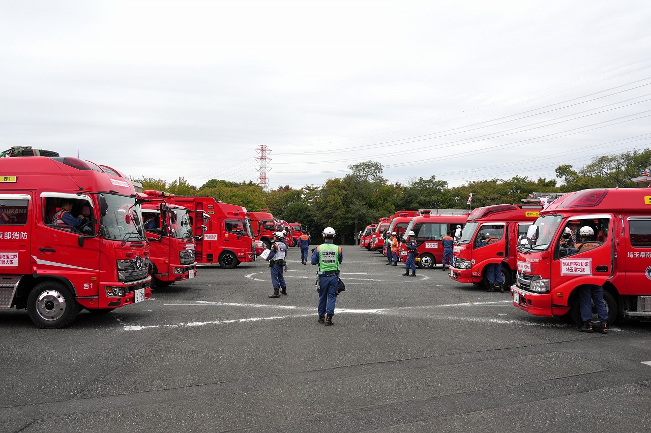 令和7年度 埼玉県第2ブロック緊急消防援助隊合同訓練