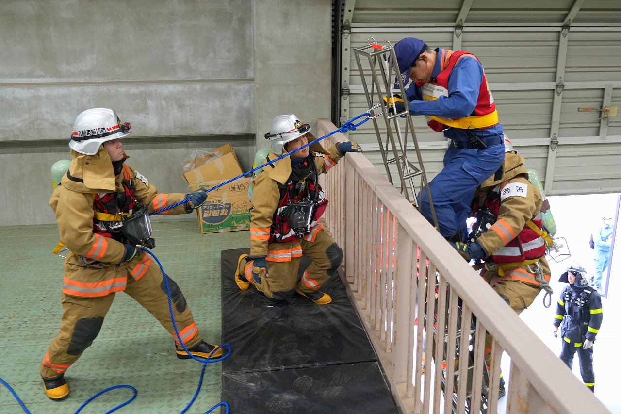 令和7年度 埼玉県第2ブロック緊急消防援助隊合同訓練