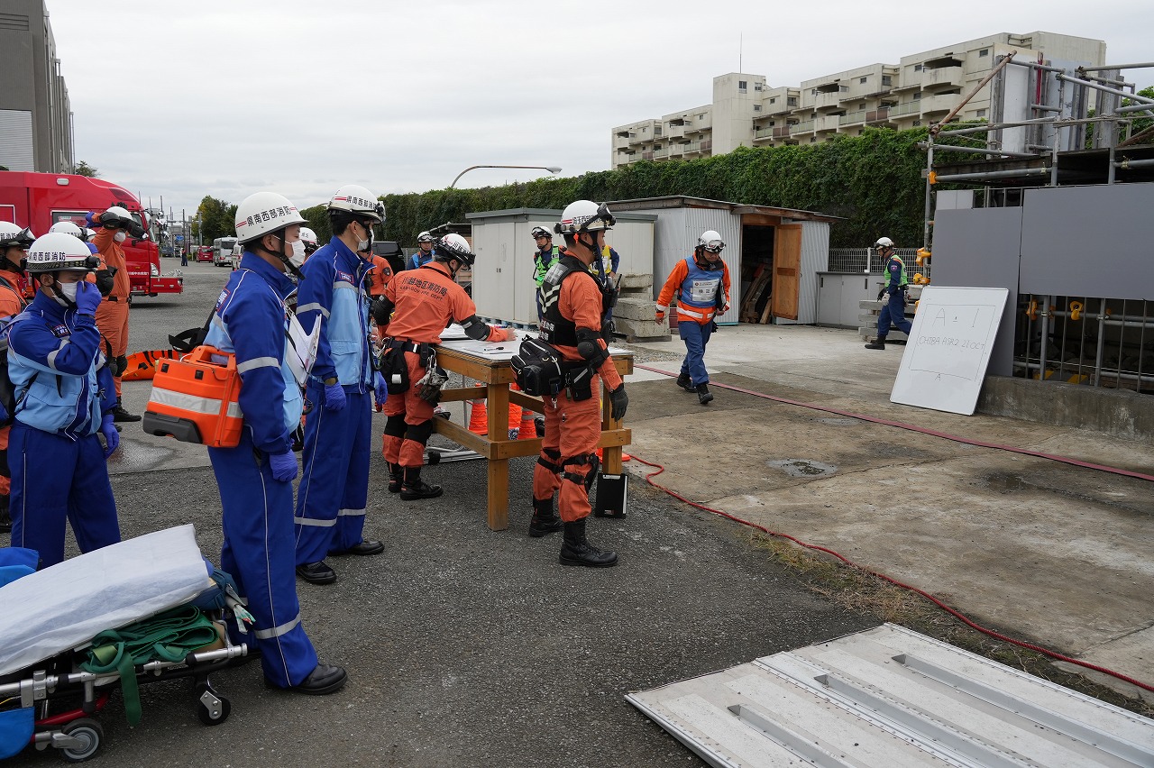 令和7年度 埼玉県第2ブロック緊急消防援助隊合同訓練