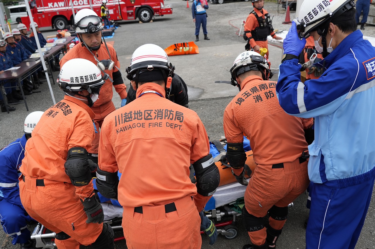 令和7年度 埼玉県第2ブロック緊急消防援助隊合同訓練