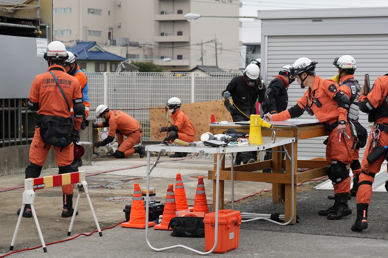令和7年度 埼玉県第2ブロック緊急消防援助隊合同訓練