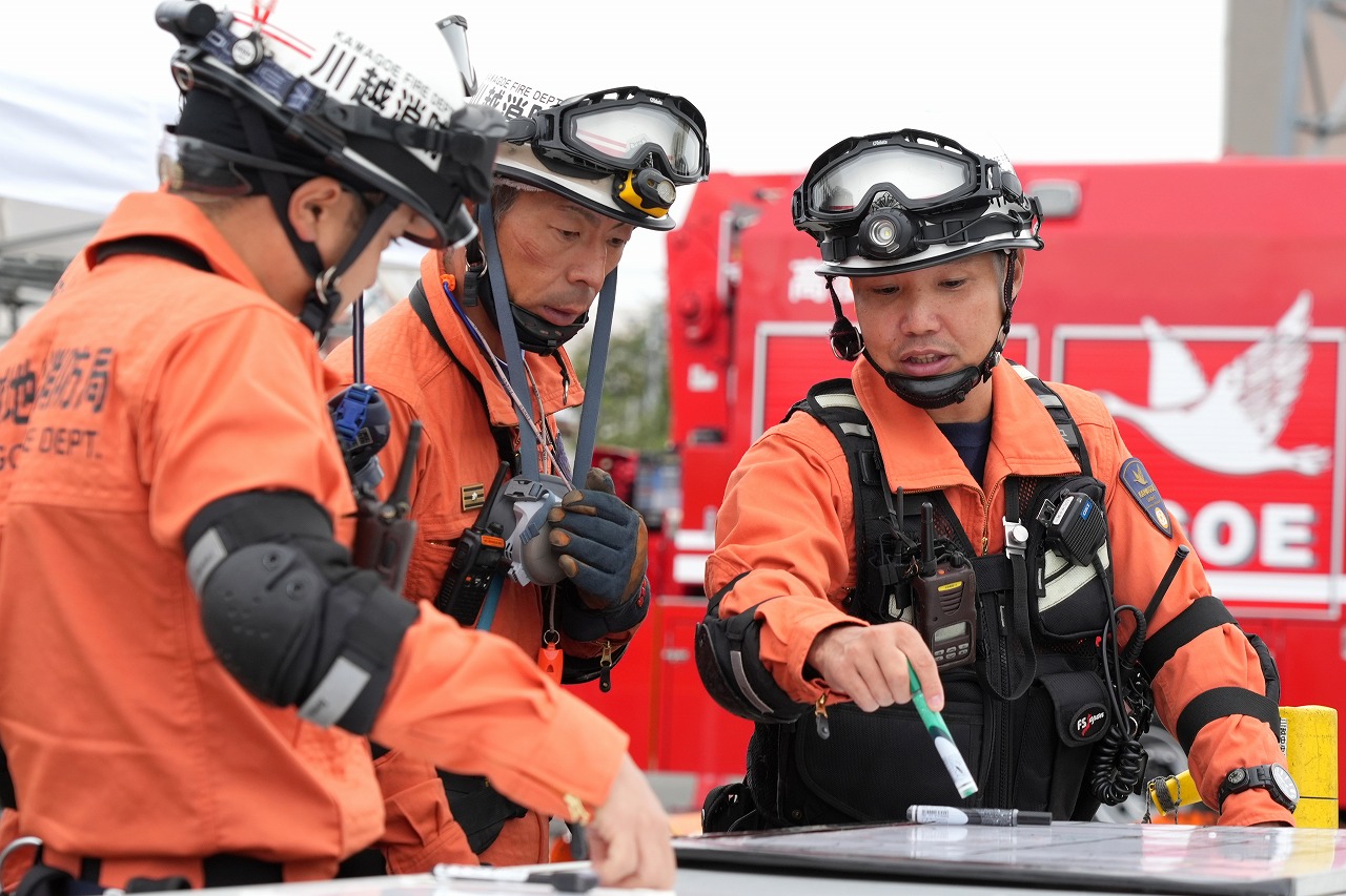 令和7年度 埼玉県第2ブロック緊急消防援助隊合同訓練