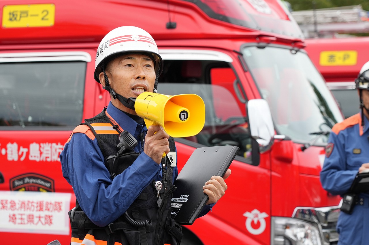 令和7年度 埼玉県第2ブロック緊急消防援助隊合同訓練