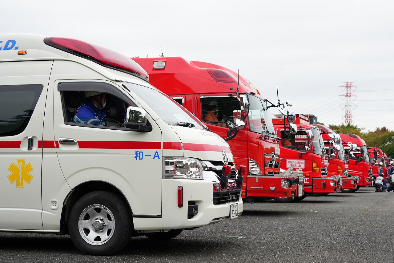 緊急消防援助隊が示した“出動力と統率”<br>令和7年度 埼玉県第2ブロック緊急消防援助隊合同訓練