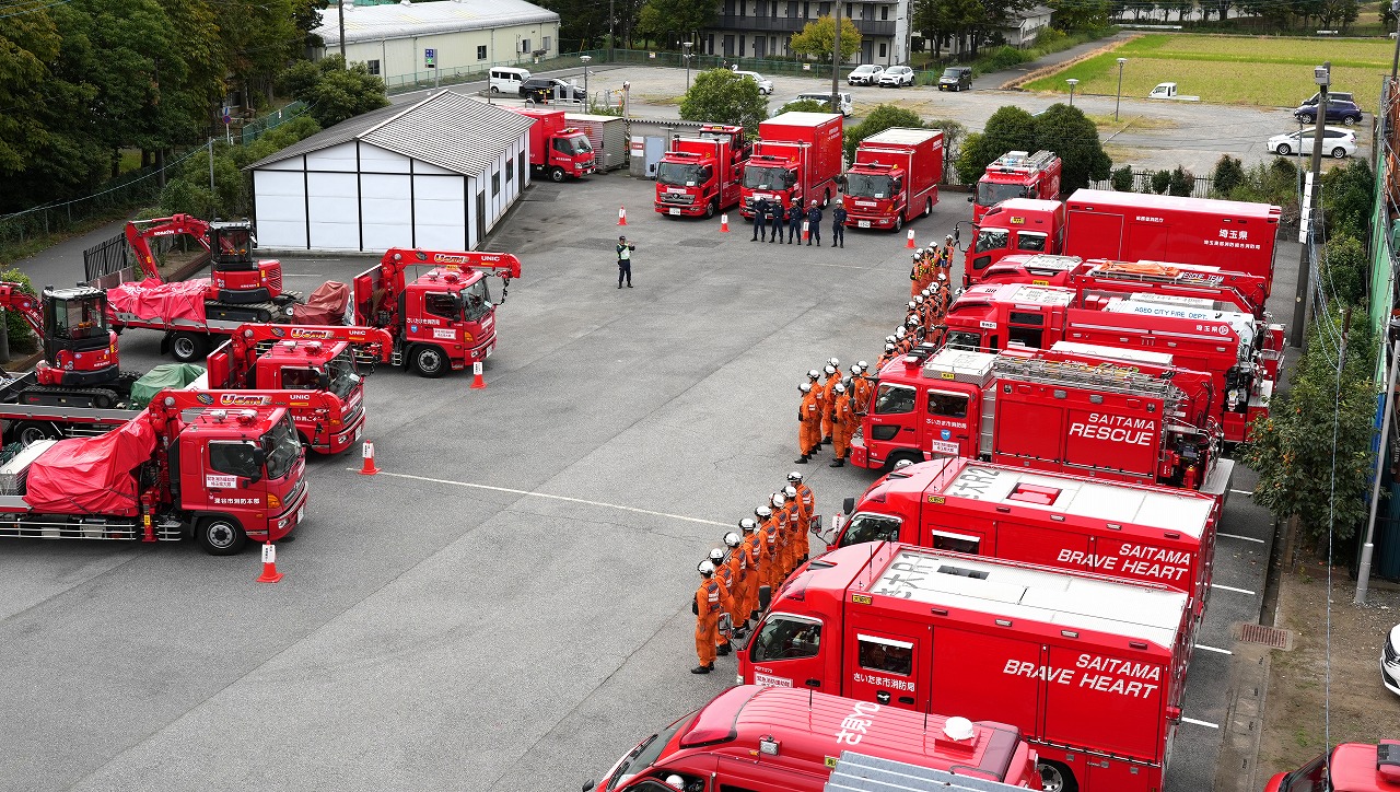 令和7年度 緊急消防援助隊埼玉県　土砂・風水害機動支援部隊合同訓練