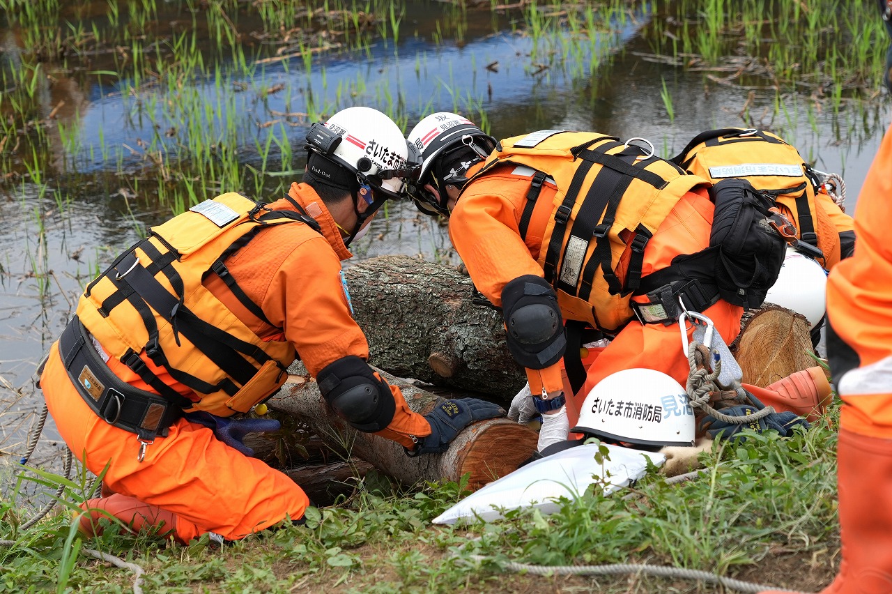 令和7年度 緊急消防援助隊埼玉県　土砂・風水害機動支援部隊合同訓練