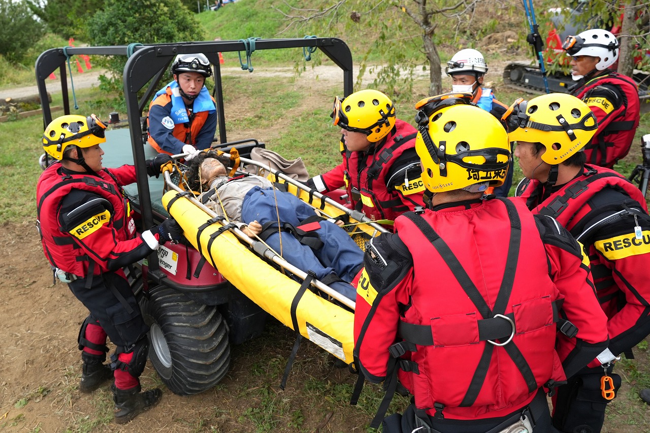 令和7年度 緊急消防援助隊埼玉県　土砂・風水害機動支援部隊合同訓練