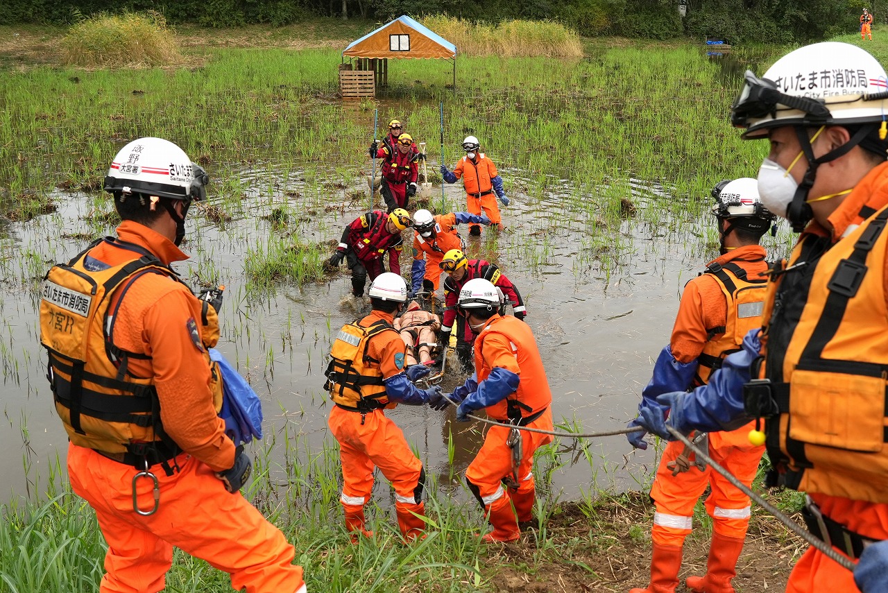 令和7年度 緊急消防援助隊埼玉県　土砂・風水害機動支援部隊合同訓練