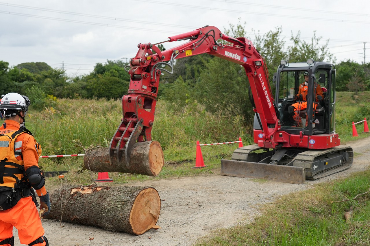 令和7年度 緊急消防援助隊埼玉県　土砂・風水害機動支援部隊合同訓練