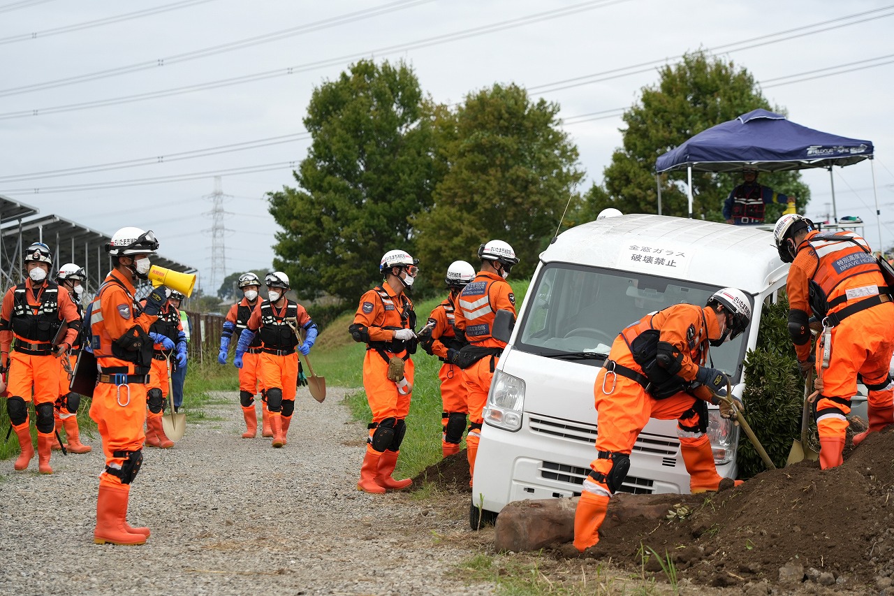 令和7年度 緊急消防援助隊埼玉県　土砂・風水害機動支援部隊合同訓練