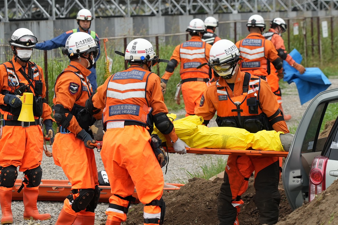 令和7年度 緊急消防援助隊埼玉県　土砂・風水害機動支援部隊合同訓練
