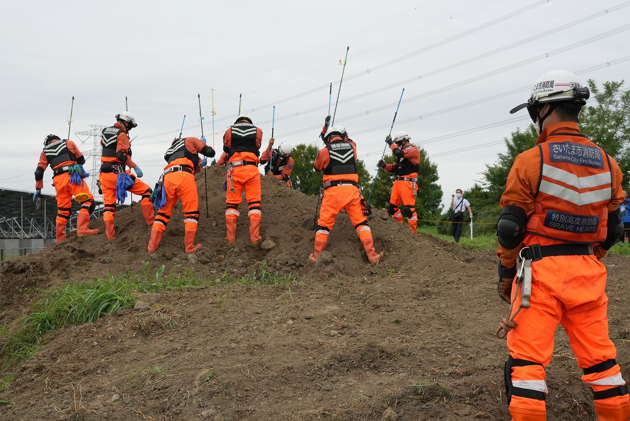 令和7年度 緊急消防援助隊埼玉県　土砂・風水害機動支援部隊合同訓練